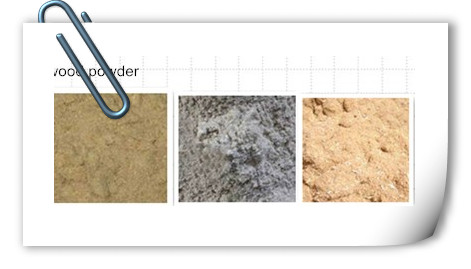 wood powder