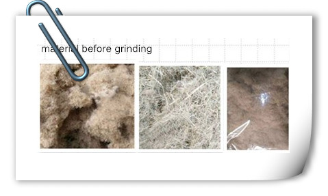 wood powder materials