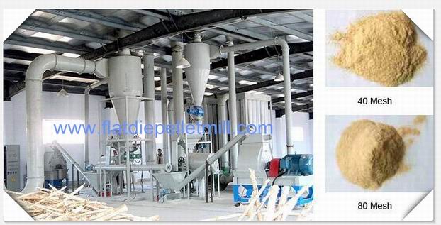 wood powder plant