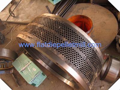 vertical ring die pellet mill