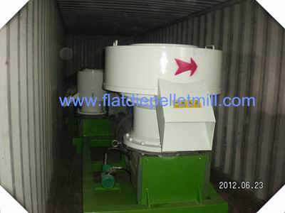 vertical ring die pellet mill delivery